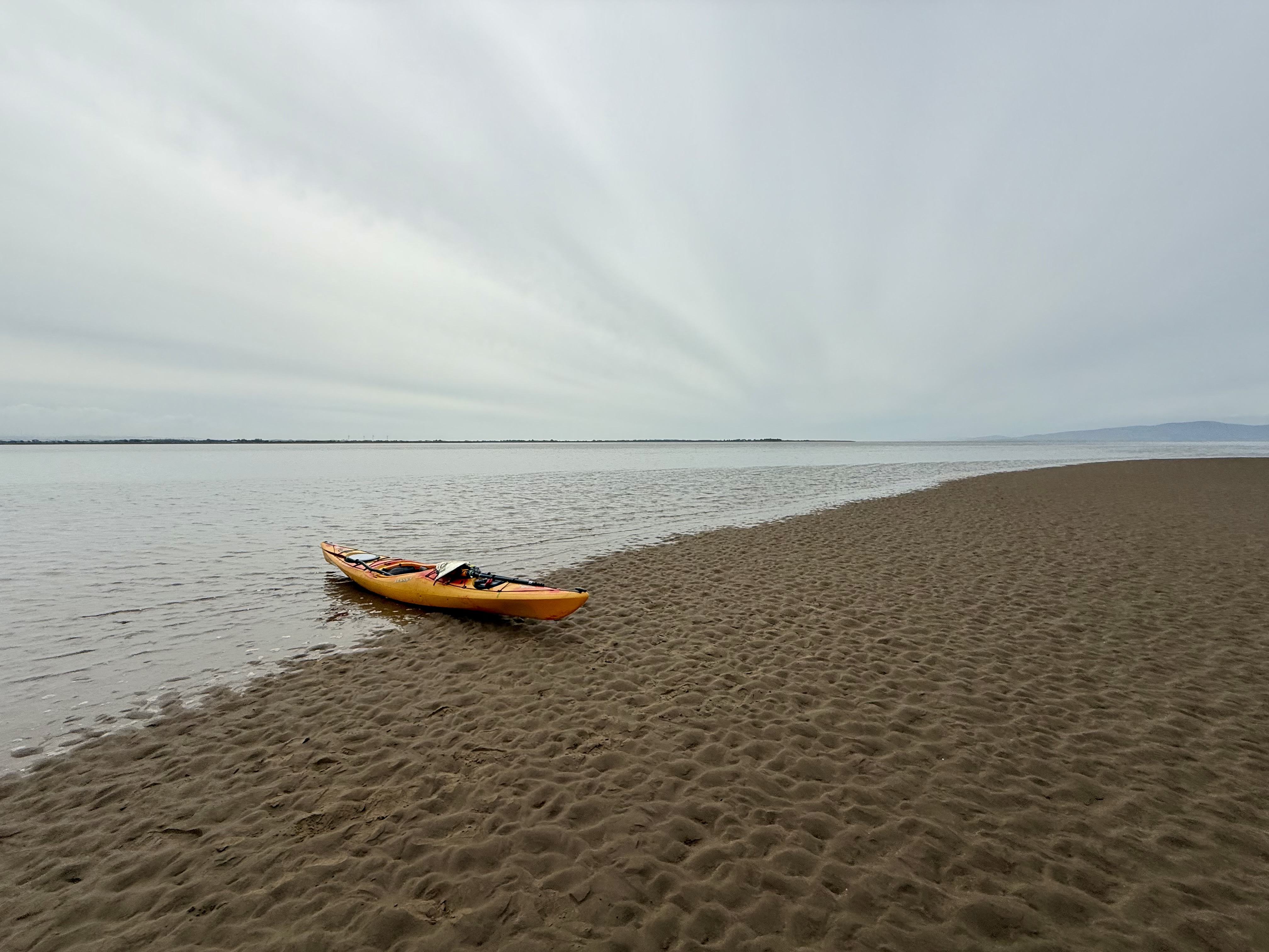 Before the Tide Took It Back: Kayaking Moricambe Bay